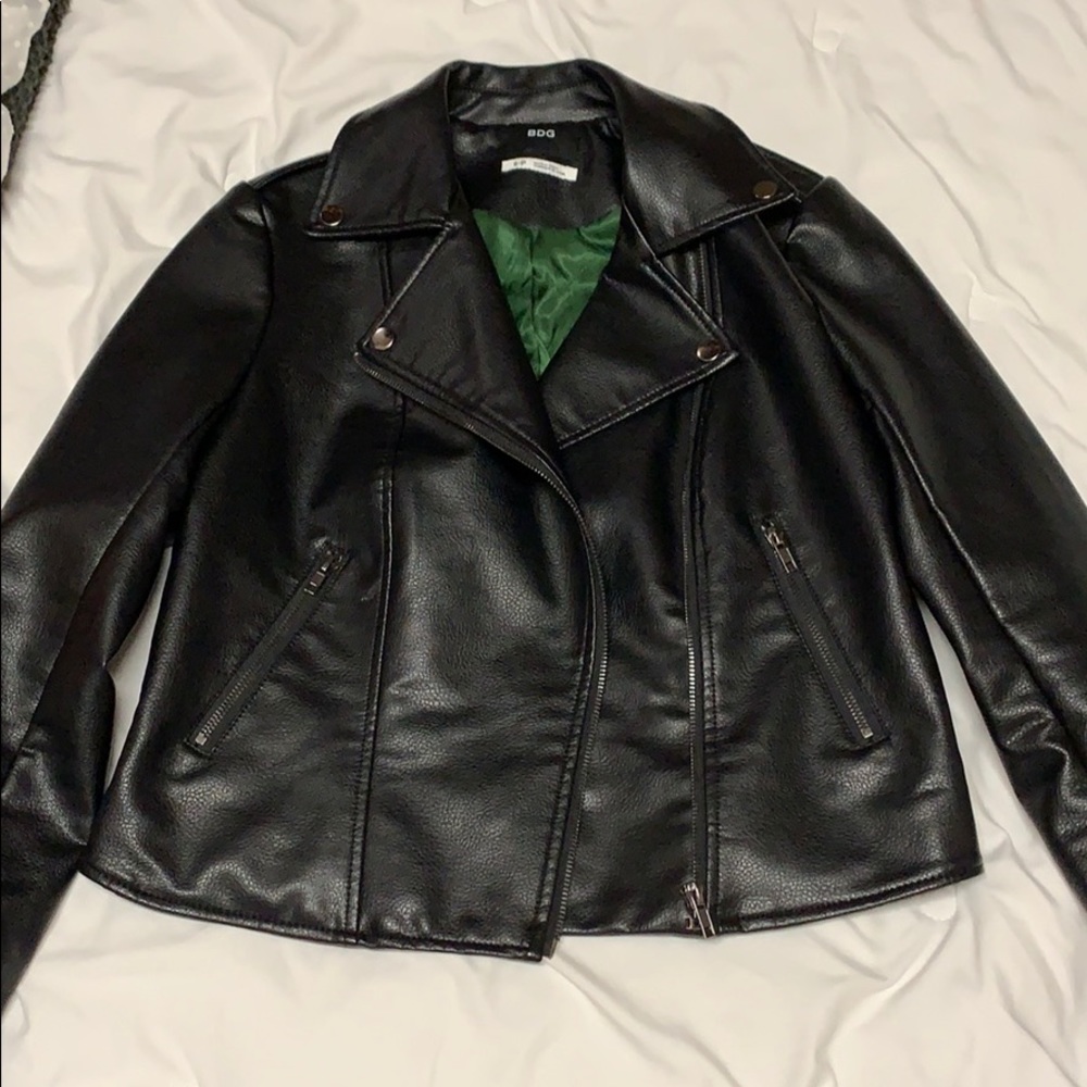 BDG Black Leather Jacket
